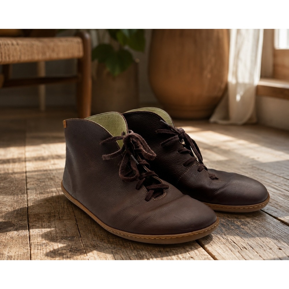 El Naturalista El Viajero 267 Brown Leather Chukka Boots Mens EU 45 Spain US 12
